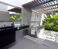 Villa Issi, Cuarto de baño