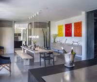 Villa Issi, Zona de comedor