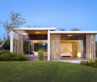 Villa Tantangan, Vista desde Jardín