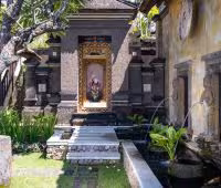 Villa Cemara, Garten Detail