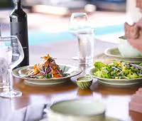 Villa Kayajiwa, Köstliche Küche mit frischen Zutaten