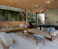 Villa Damai, Wohnzimmer im Freien